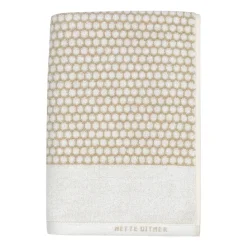 Toalla de baño Grid 70x140 cm, Sand-off white