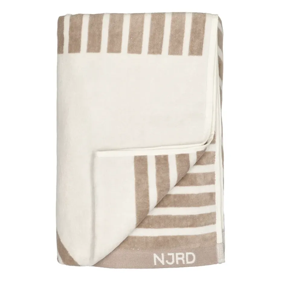Toalla de baño Stripes 100x150 cm, Beige