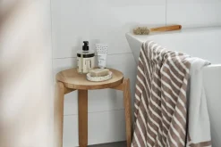 Toalla de baño Stripes 100x150 cm, Beige