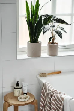 Toalla de baño Stripes 100x150 cm, Beige