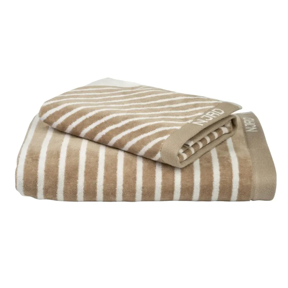Toalla de baño Stripes 70x140 cm, beige