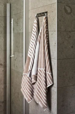 Toalla de baño Stripes 70x140 cm, beige