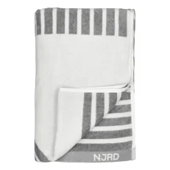 Toalla de baño Stripes 100x150 cm, Gris