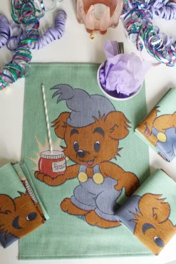 Toalla de cocina Bamse 35x50 cm, Azul-verde