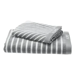 Toalla de manos Stripes 50x70 cm, gris