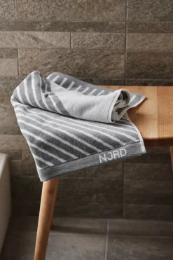 Toalla de manos Stripes 50x70 cm, gris