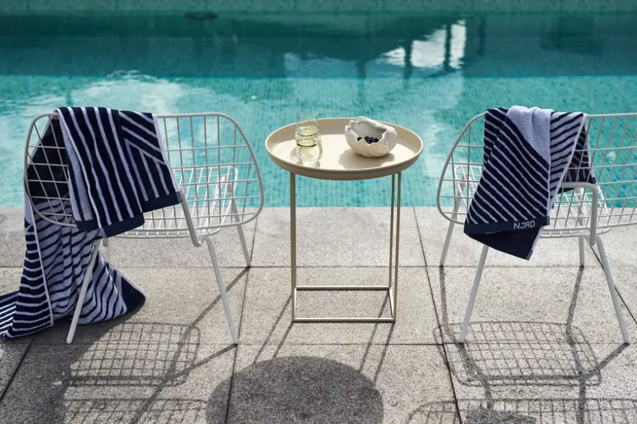 Toalla de manos Stripes 50x70 cm, azul