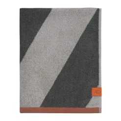 Toalla Diagonal 40x55 cm 2-pack, Dark olive