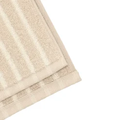 Toalla Drift 50x70 cm, Beige-blanco