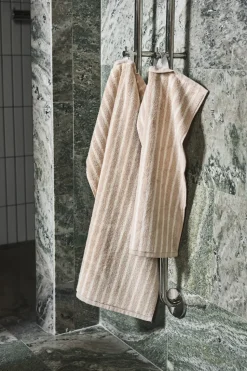 Toalla Drift 50x70 cm, Beige-blanco