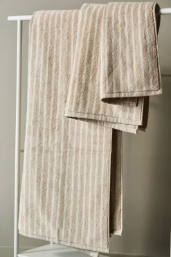 Toalla Drift 50x70 cm, Beige-blanco