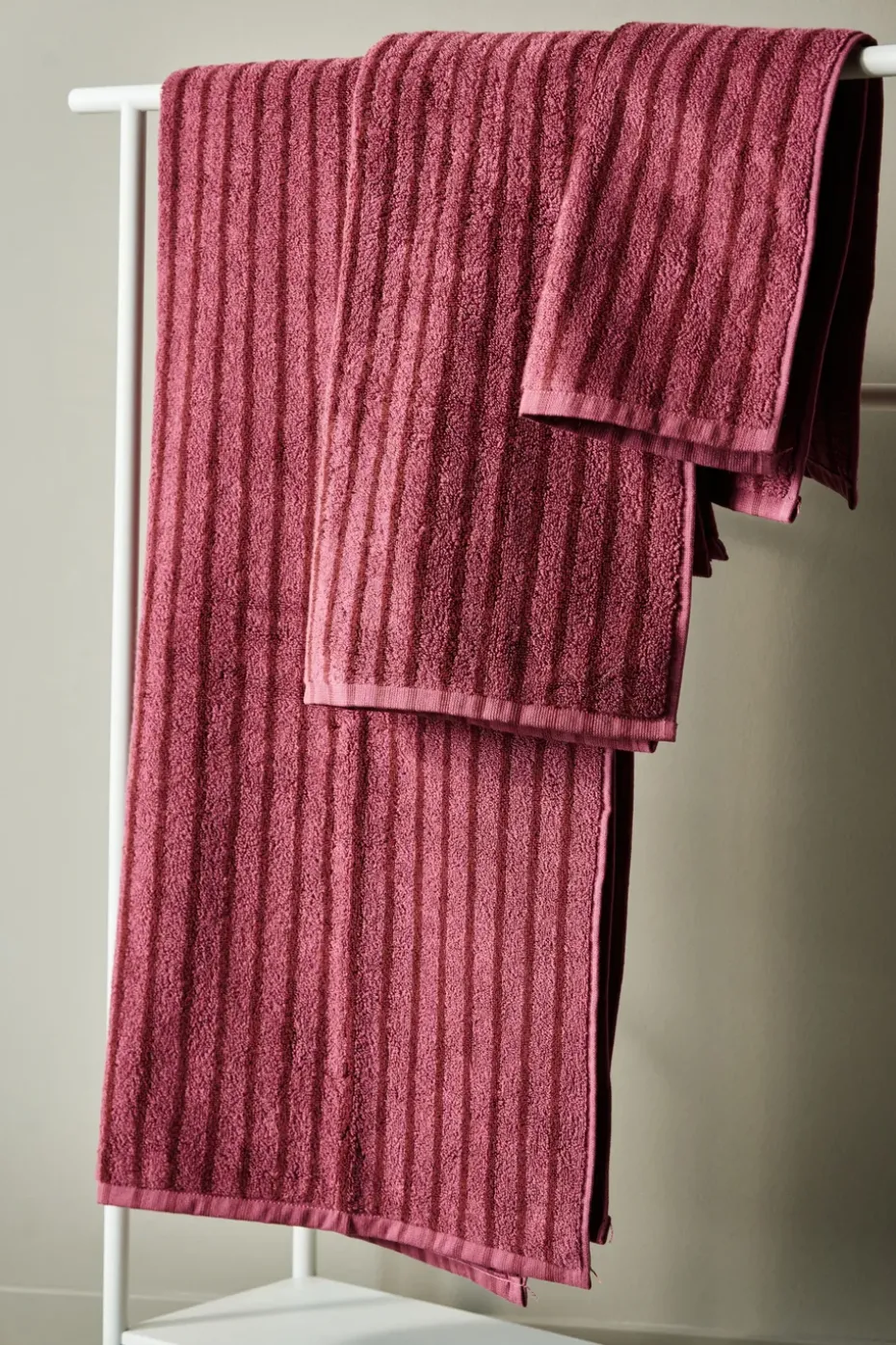 Toalla Drift 50x70 cm, Rosa-rojo
