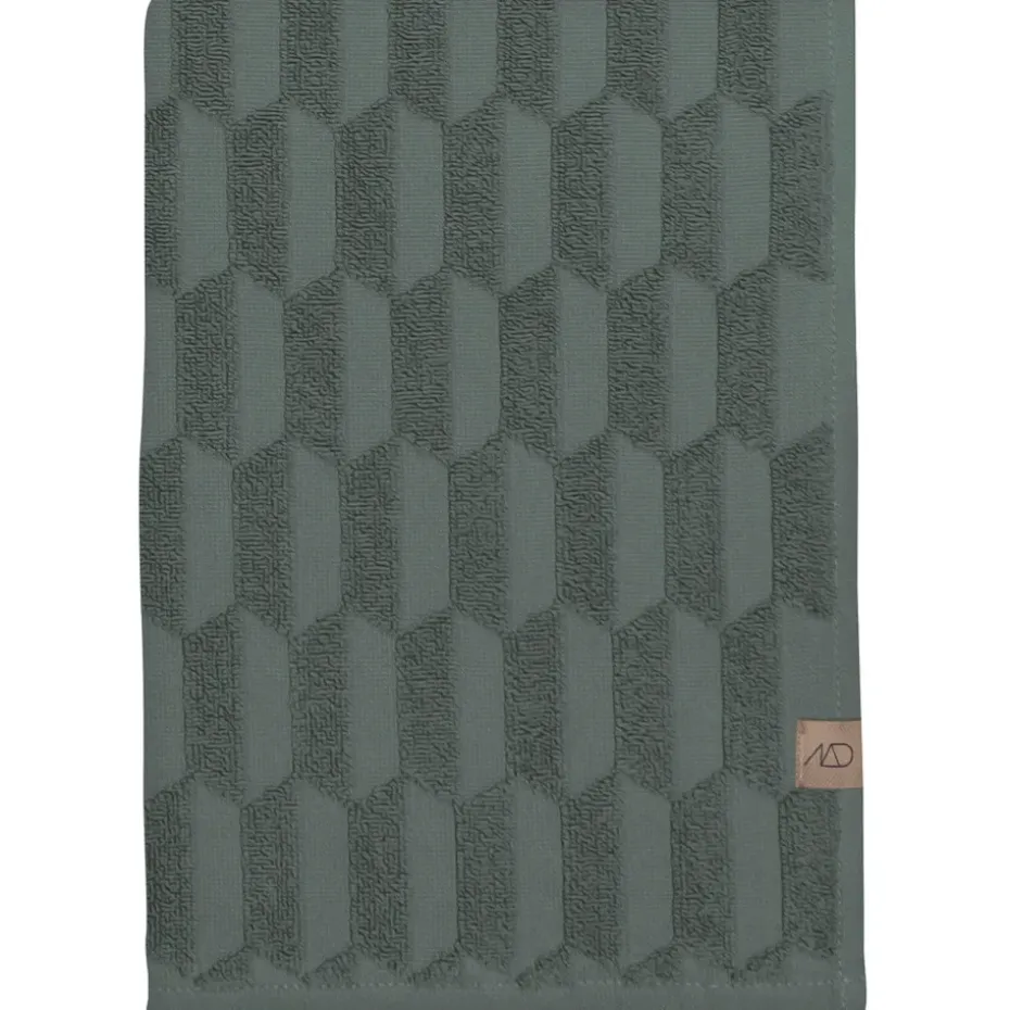 Toalla Geo 50x95 cm, Pine green