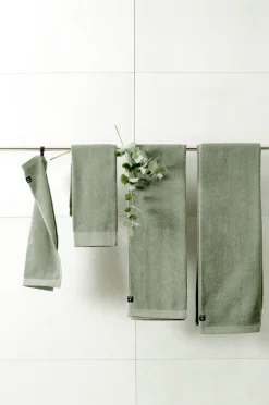 Toalla Lina sage, 100x150 cm