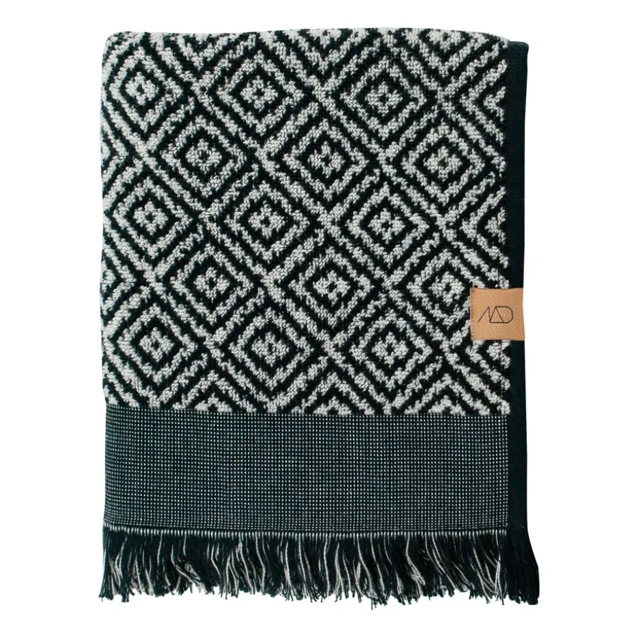 Toalla Morocco 70x135 cm, Black-white