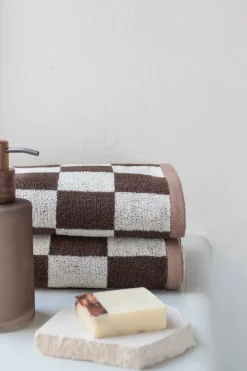 Toalla Retro, Chocolate, 50x90 cm