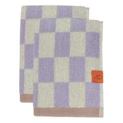 Toalla Retro, Lilac, 40x55 cm, Set de 2