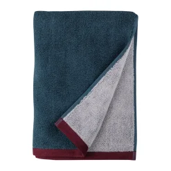 Toalla Soft 50x90 cm, Midnight blue-light grey