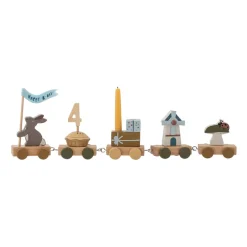 Tren de cumpleaños Alfi 39 cm, marrón
