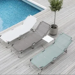 Tumbona Amigo XXL, Tela continente, soporte de aluminio