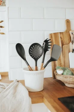 Utensilios de cocina Korra, 4 piezas, Acacia-plástico