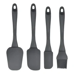 Utensilios de cocina Rowan 4 piezas, Gris