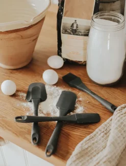 Utensilios de cocina Rowan 4 piezas, Gris