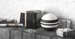 Vajilla Iconic La Boule 7 piezas, negro-blanco