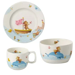 Vajilla infantil Happy as a Bear, 3 piezas