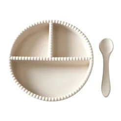Vajilla infantil Little Bubble 2 piezas, Cream
