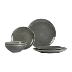 Vajilla para dos Nordic Rain, 6 piezas