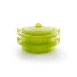 Vaporera de silicona Lékué, Verde