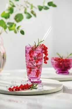 Vaso alto Boston 30 cl, Berry