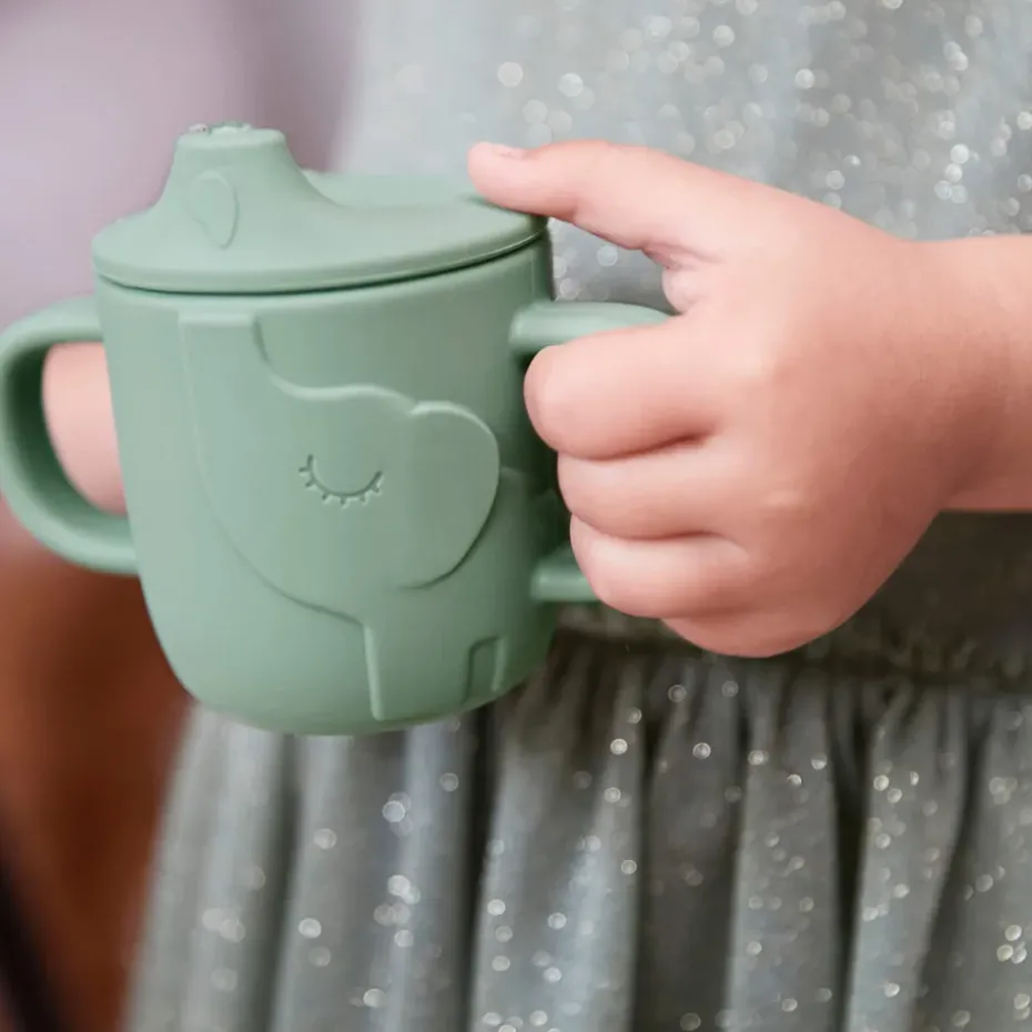 Vaso con boquilla Elphee peekaboo 12 cl, Blue