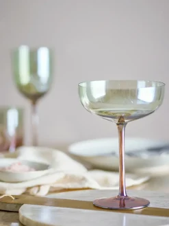 Vaso de cóctel Aston, pack de 4, Bronce