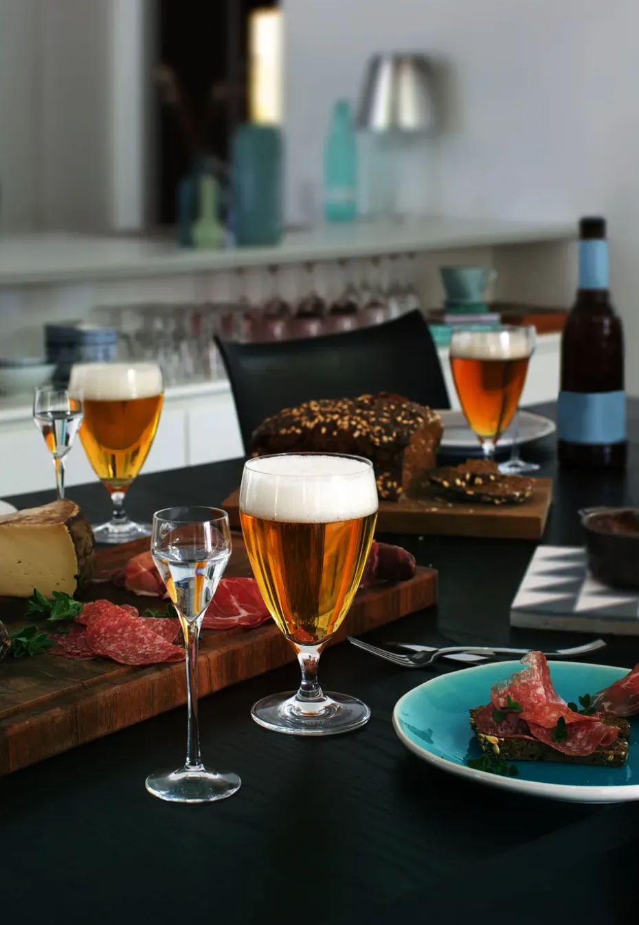 Vaso de cerveza Perfection 44 cl, 6 unidades, Transparente