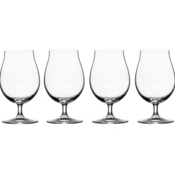 Vaso de cerveza Tulip Beer Classics 4 unidades, claro