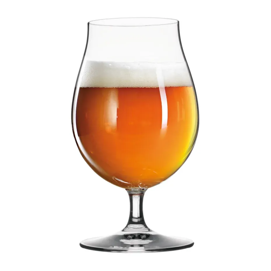 Vaso de cerveza Tulip Beer Classics 4 unidades, claro
