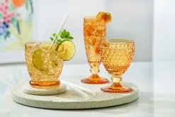 Vaso de whisky Boston 20 cl, Azafrán