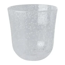 Vaso diseño burbuja Rice acrílico 41 cl, Claro
