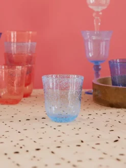 Vaso diseño burbuja Rice acrílico 41 cl, Menta