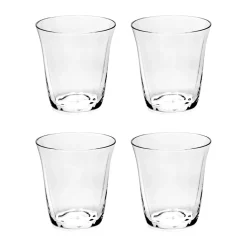 Vaso espresso de doble cristal Silhouette 11 cl set de 4, Clear