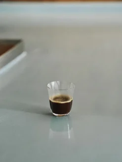 Vaso espresso de doble cristal Silhouette 11 cl set de 4, Clear