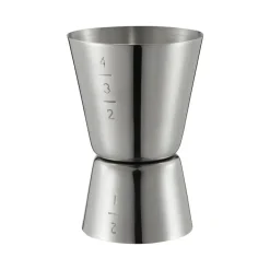 Vaso medidor Braddon 4 cl, acero inoxidable