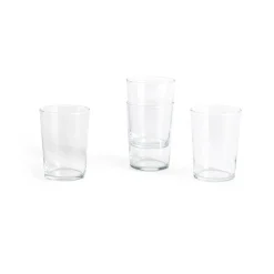 Vaso para beber Glass L 49 cl, pack de 4, Transparente