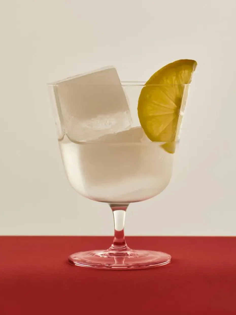 Vasos Curve Stem, 2-pack, Clear