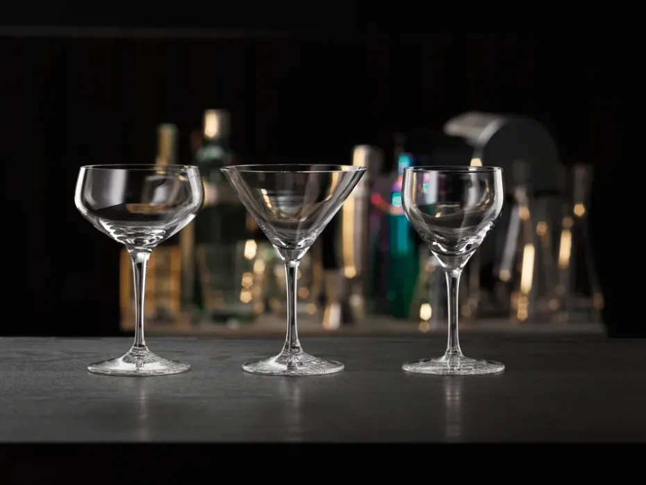 Vasos de cóctel Perfect serve 15 cl, 4-pack, Claro