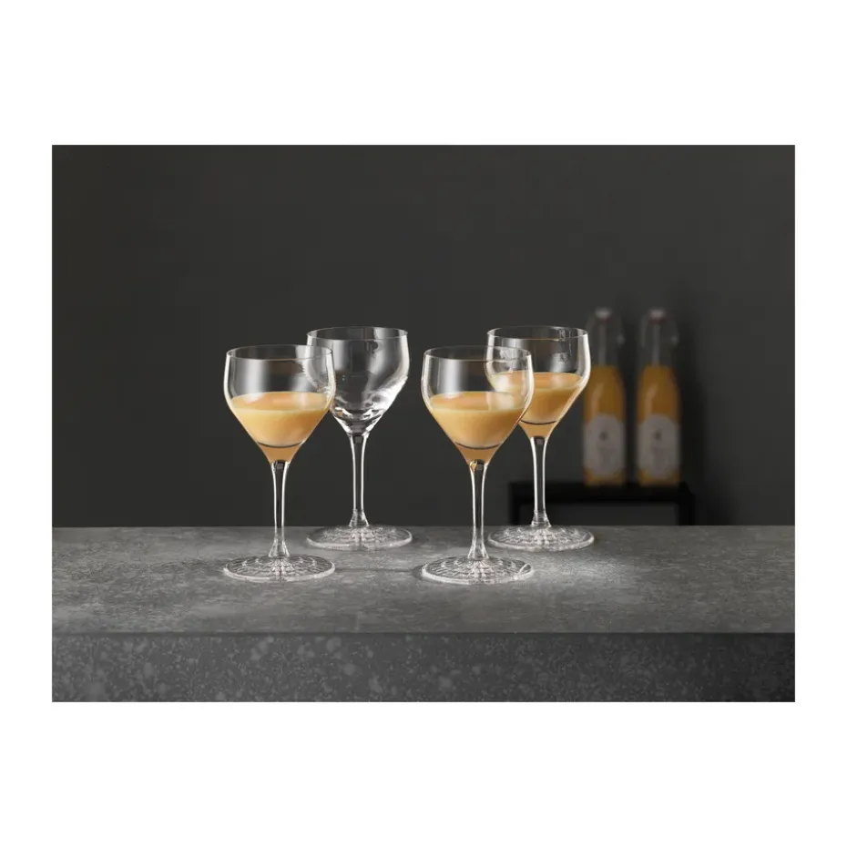 Vasos de cóctel Perfect serve 15 cl, 4-pack, Claro