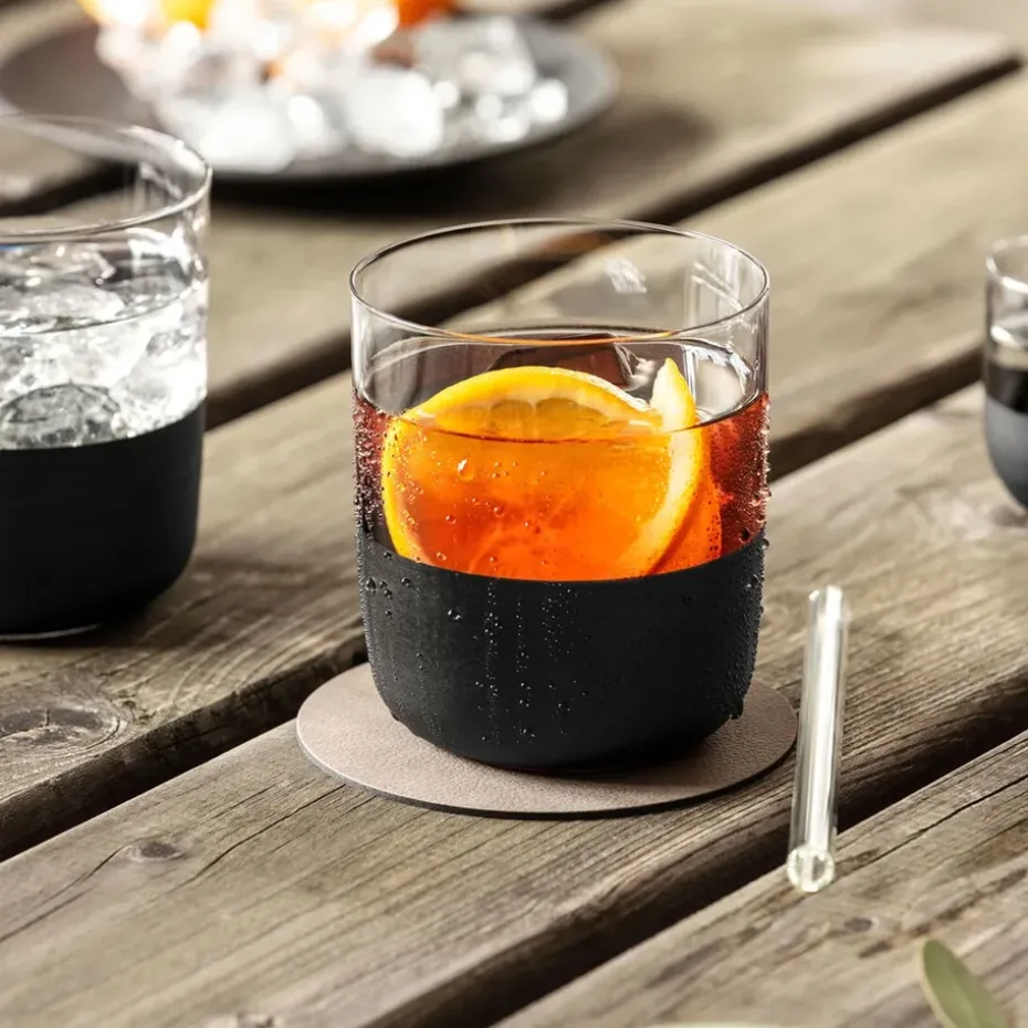 Vasos Manufacture Rock Old fashioned 25 cl, 4-pack, Clear