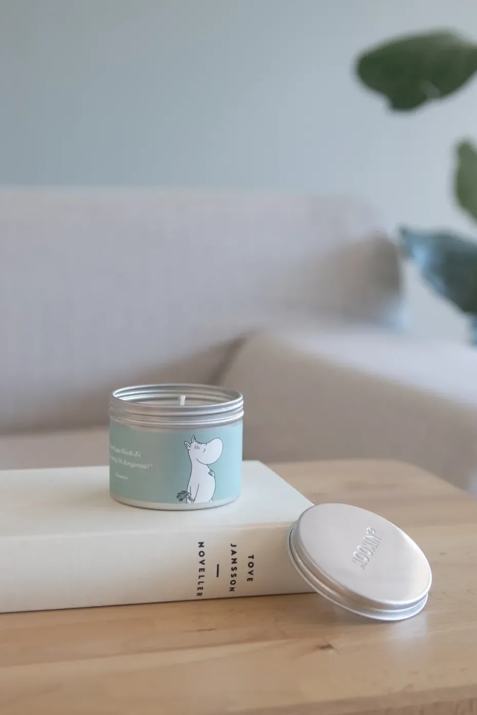 Vela aromática Moomin pequeña 20 h, Moomin
